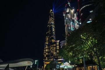 VIVID 2022 Light Walk in Barangaroo