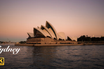 Manly to Circular Quay Ferry at sunset