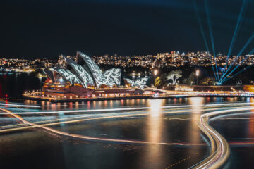 VIVID 2022 Light Show at Opera House