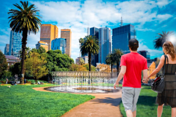 Melbourne Parliament Gardens