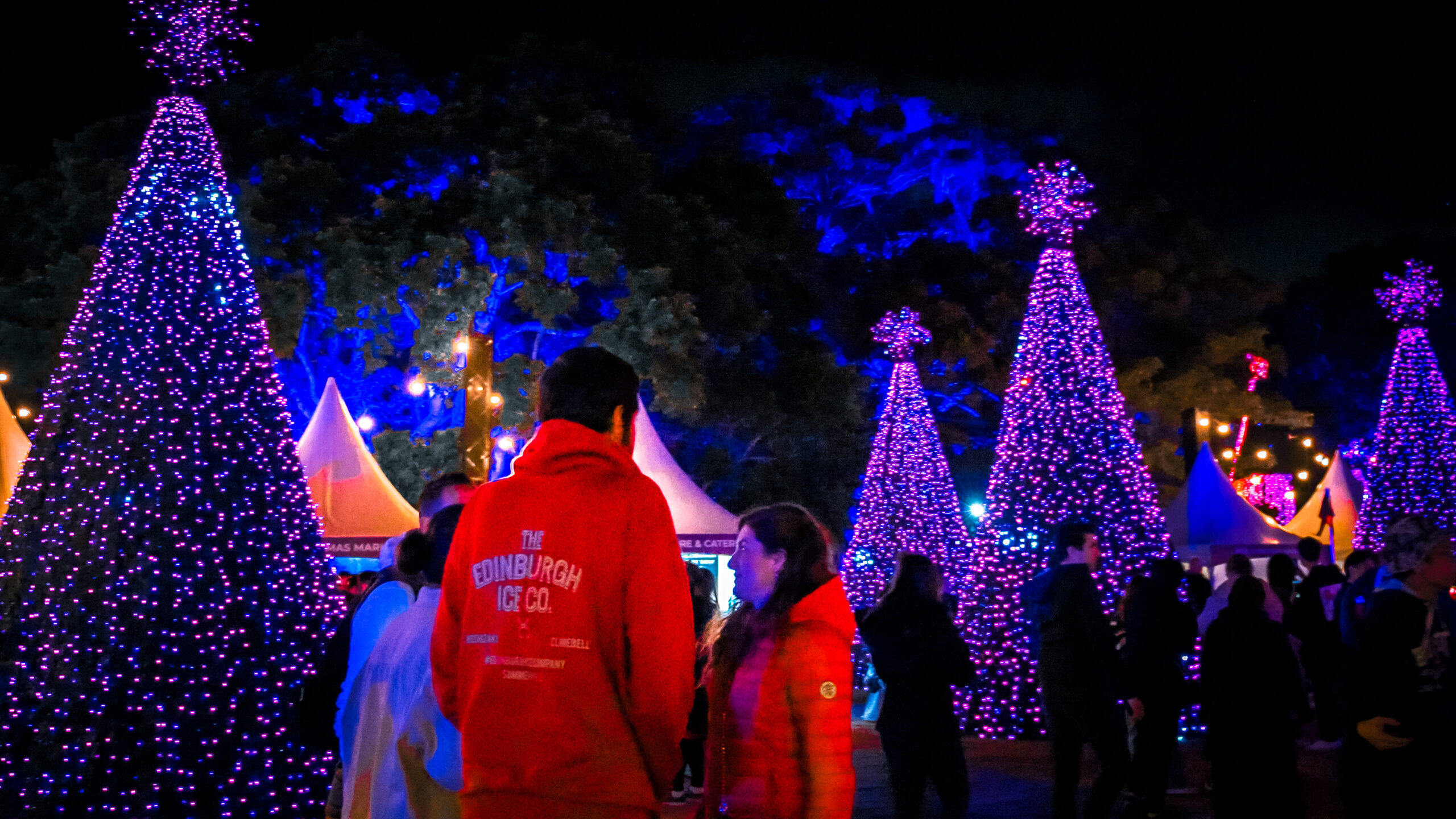 Christmas Drone Show and Lights at NOEL Sydney - Aussie Walker