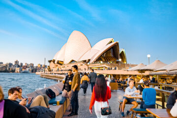 Sydney Opera House at Sunset