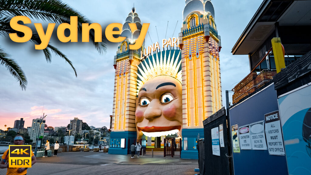 Luna Park Sydney Face and Towers